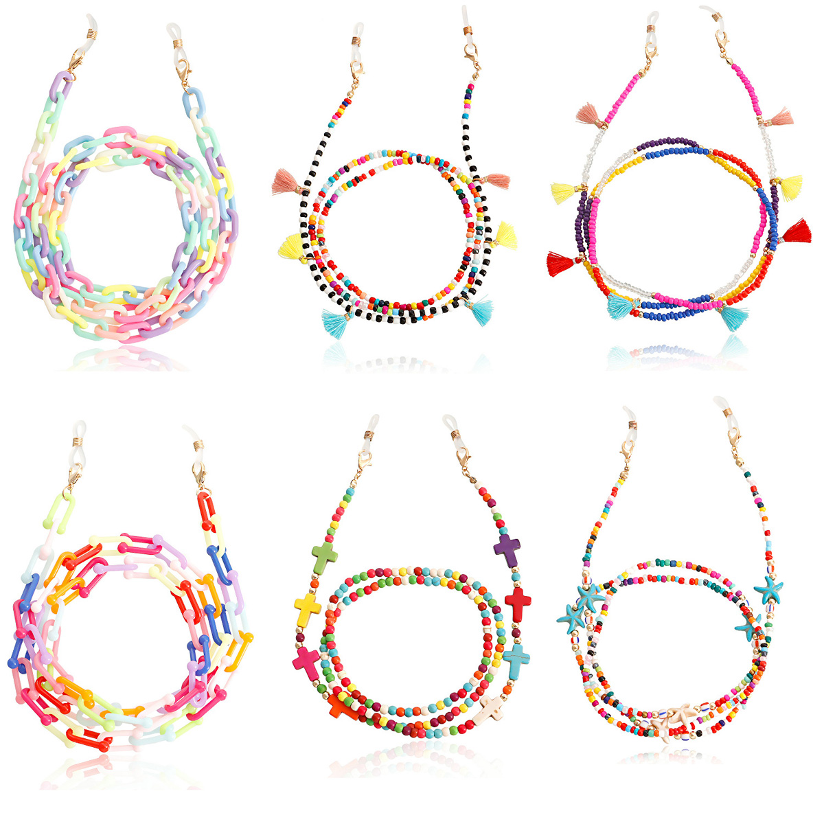 Sunglass Retainer Cord - New Fashion Glasses Chain Dual-use Lanyard
