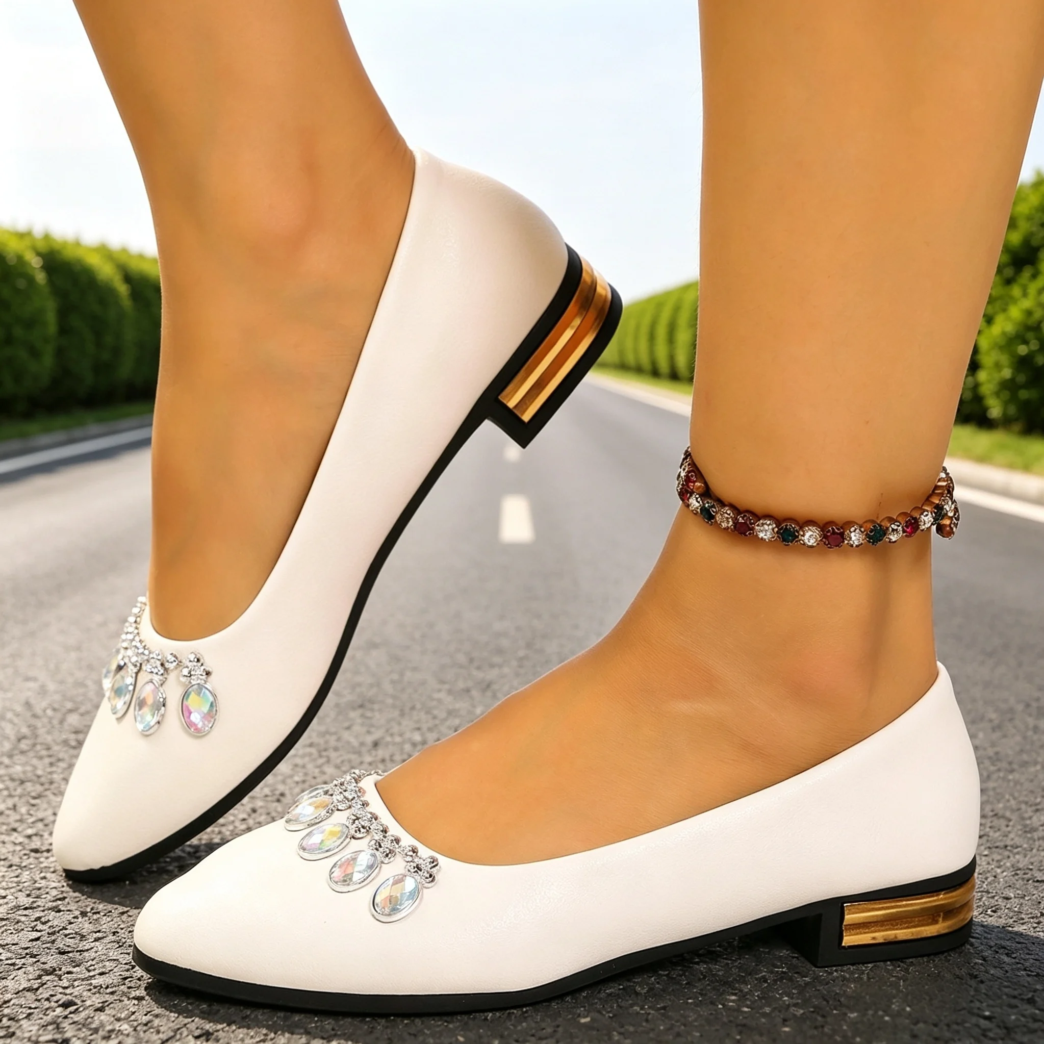 Women Flats Pointed Toe Ballet - Espadrille Slip On recension och pris