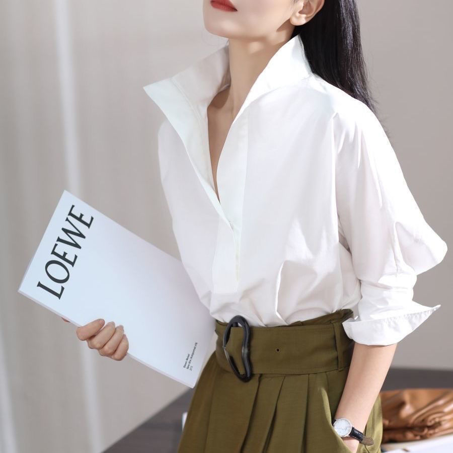 Early Autumn 2023 Women's Loos - Shirt Camp Collar recension och pris
