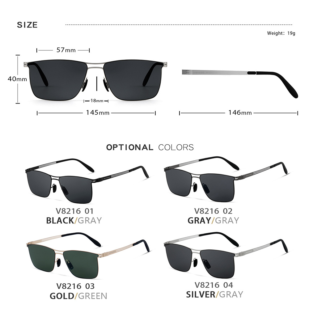 VEITHDIA Men's Polarized Sungl - Sunglasses Aviator Polarized recension och pris