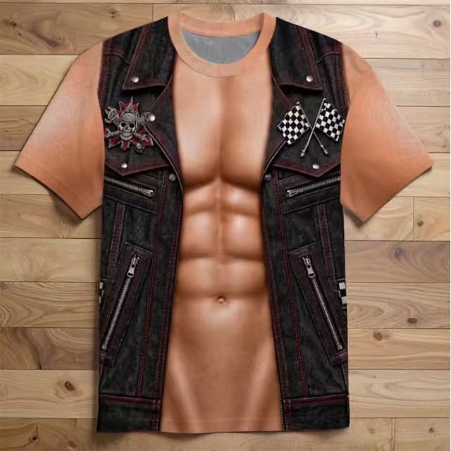 2026 Men's Creative Leather Ta - Tank Top Muscle recension och pris